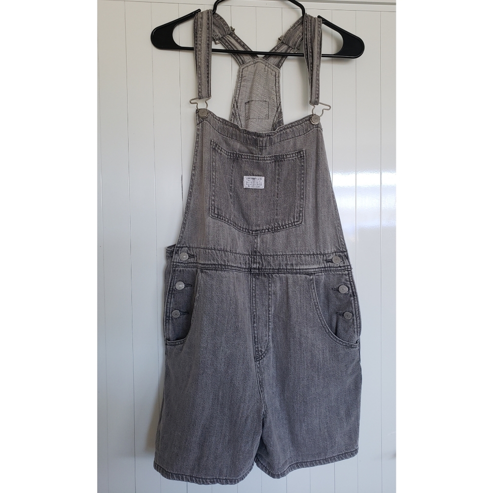 Levi's High Waist Short Overall